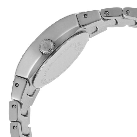Bulova Brand New Crystal Accent Silver Watch main image 5